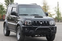 Suzuki Jimny 1998–2018 Karjapuskuri QT006 Black (ruostumaton teräs) kuva 2