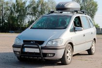 Opel Zafira A 1998–2005 Karjapuskuri QT006 Black (ruostumaton teräs) kuva 2