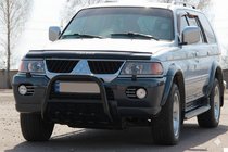 Mitsubishi Pajero Sport 1996–2007 Karjapuskuri QT006 Black (ruostumaton teräs) kuva 3