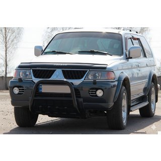 Karjapuskuri QT006 Black (ruostumaton teräs) Mitsubishi Pajero Sport 1996–2007 kuva 3