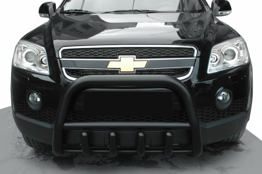 Chevrolet Captiva 2006–2019 Etupuskurikaari QT006 Black (ruostumaton teräs) Image