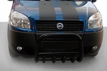 Fiat Doblo I 2005–2010 Etupuskurikaari QT006 Black (ruostumaton teräs) kuva 1