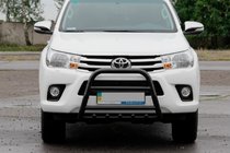 Toyota Hilux 2015– Karjapuskuri QT006 Black (ruostumaton teräs) kuva 1