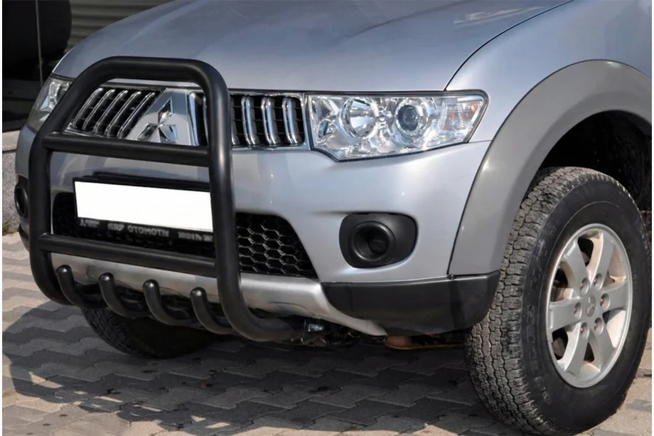 Mitsubishi L200 2006–2015 Karjapuskuri QT007 Black (ruostumaton teräs) Image