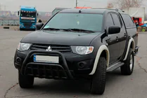 Mitsubishi L200 2006–2015 Karjapuskuri Black (ruostumaton teräs) kuva 3