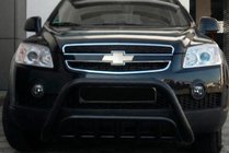 Chevrolet Captiva 2006–2019 Etuputki WT002 Black (ruostumaton teräs) kuva 3