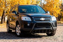 Chevrolet Captiva 2006–2019 Etuputki WT002 Black (ruostumaton teräs) kuva 2