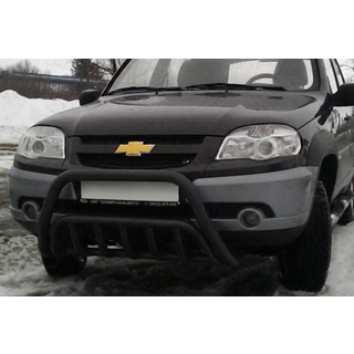 Karjapuskuri WT002 Black (ruostumaton teräs) Chevrolet Niva 1998–2020