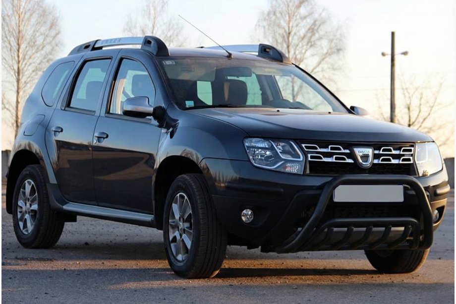 Dacia Duster 2008–2018 Karjapuskuri WT002 Black (ruostumaton teräs) Image