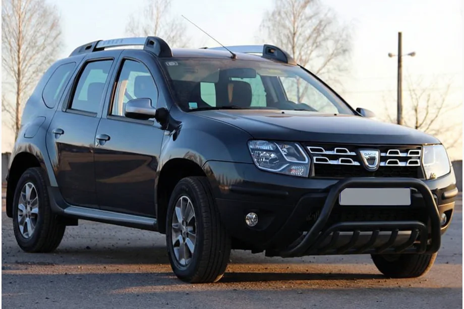 Renault Duster 2008–2017 Karjapuskuri WT002 Black (ruostumaton teräs) Image