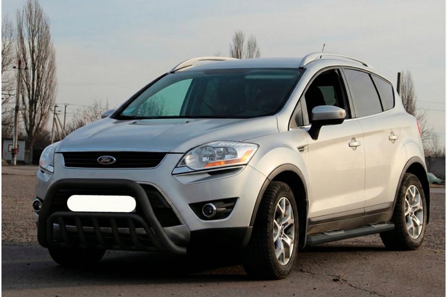 Ford Kuga 2008–2013 Karjapuskuri WT002 Black (ruostumaton teräs) Image