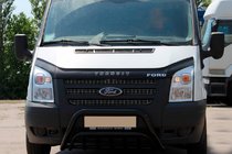Ford Transit 2000–2014 Karjapuskuri WT002 Black (2006-2014, ruostumaton teräs) kuva 2
