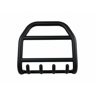 Etusuojakaari QT007 Black (ruostumaton teräs)