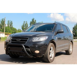 Karjapuskuri WT002 Black (ruostumaton teräs) Hyundai Santa Fe 2 2006–2012 kuva 1