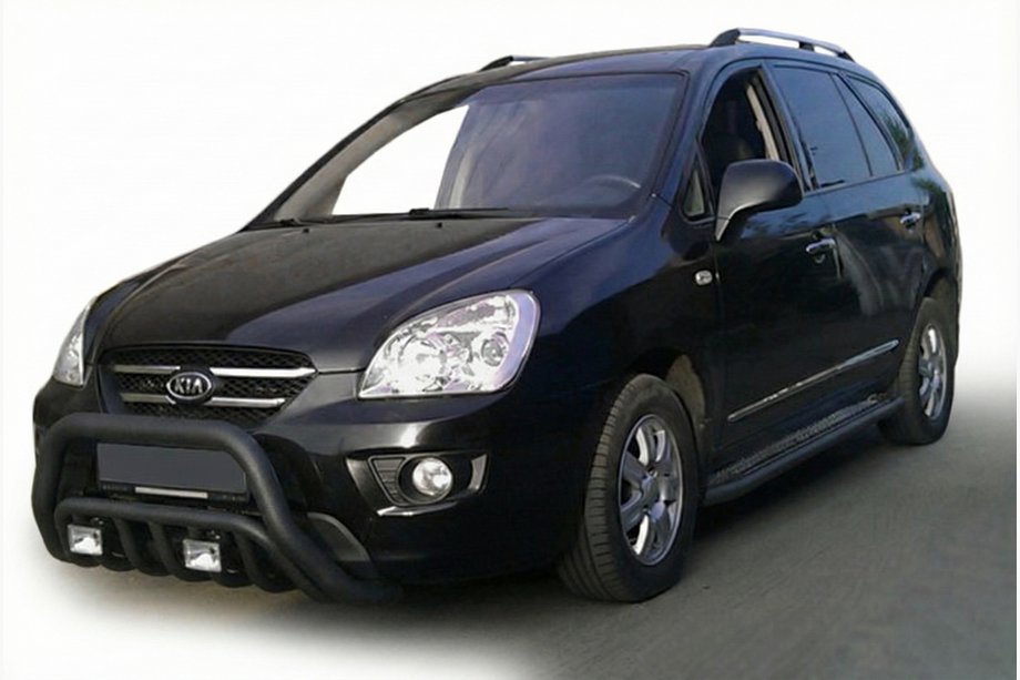 Kia Carens 1999–2012 Karjapuskuri WT002 Black (ruostumaton teräs) Image