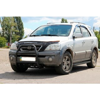 Karjapuskuri QT007 Black (ruostumaton teräs) Kia Sorento I BL 2002–2009 kuva 1