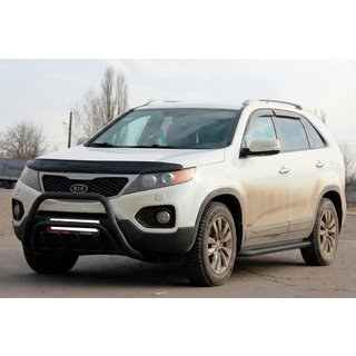 Bullbar WT002/2 Black (ruostumaton teräs) Kia Sorento II XM 2009–2014 kuva 1