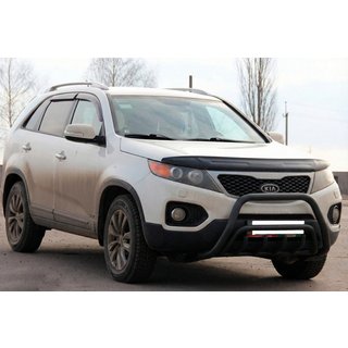 Bullbar WT002/2 Black (ruostumaton teräs) Kia Sorento II XM 2009–2014 kuva 2