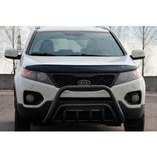 Bullbar WT002/2 Black (ruostumaton teräs) Kia Sorento II XM 2009–2014 kuva 3