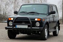 Lada Niva ja Urban 1977– Karjapuskuri QT007 Black (ruostumaton teräs) kuva 2
