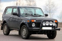 Lada Niva ja Urban 1977– Karjapuskuri QT007 Black (ruostumaton teräs) kuva 3