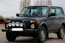 Lada Niva ja Urban 1977– Karjapuskuri QT007 Black (ruostumaton teräs) kuva 4