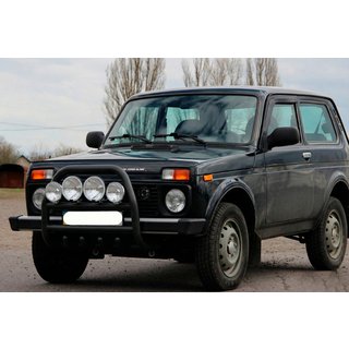 Karjapuskuri QT007 Black (ruostumaton teräs) Lada Niva ja Urban 1977– kuva 4