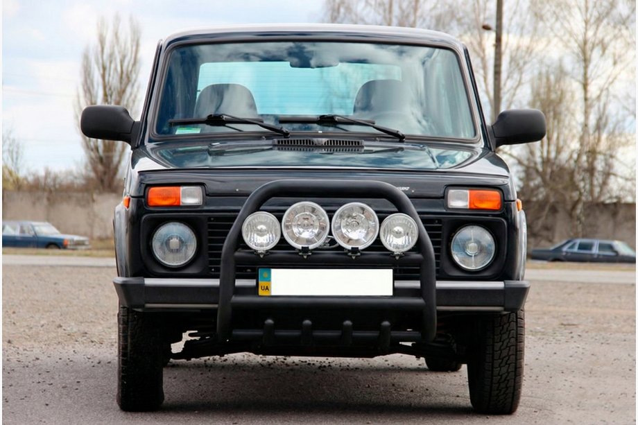 Lada Niva ja Urban 1977– Karjapuskuri QT007 Black (ruostumaton teräs) Image