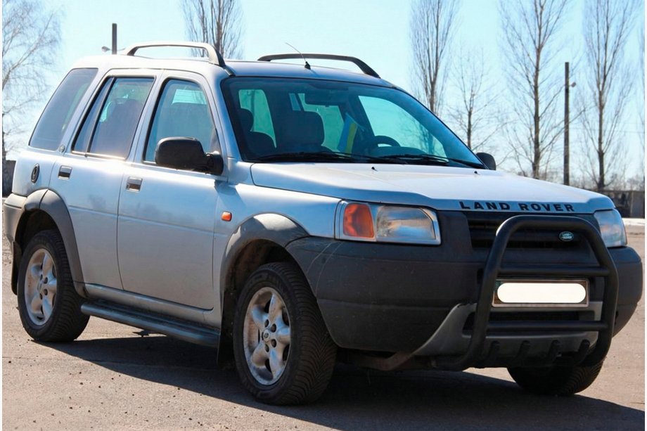 Land Rover Freelander I 1997–2006 Karjapuskuri QT007 Black (ruostumaton teräs) Image