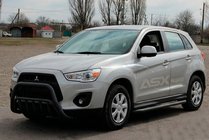 Mitsubishi ASX 2010–2023 Karjapuskuri WT002 Black (ruostumaton teräs) kuva 2