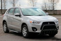 Mitsubishi ASX 2010–2023 Karjapuskuri WT002 Black (ruostumaton teräs) kuva 3