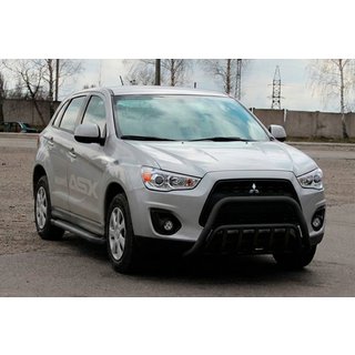 Karjapuskuri WT002 Black (ruostumaton teräs) Mitsubishi ASX 2010–2023 kuva 1
