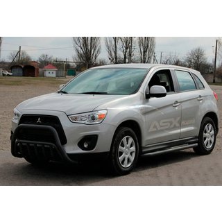 Karjapuskuri WT002 Black (ruostumaton teräs) Mitsubishi ASX 2010–2023 kuva 2