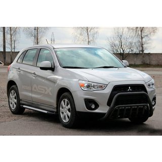 Karjapuskuri WT002 Black (ruostumaton teräs) Mitsubishi ASX 2010–2023 kuva 3