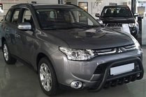 Mitsubishi Outlander 2012–2021 Karjapuskuri WT002 Black (ruostumaton teräs) kuva 2