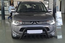 Mitsubishi Outlander 2012–2021 Karjapuskuri WT002 Black (ruostumaton teräs) kuva 1