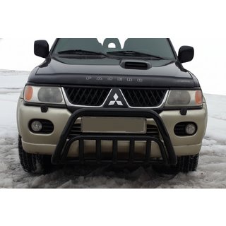Karjapuskuri WT002 Black (ruostumaton teräs) Mitsubishi Pajero Sport 1996–2007