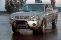Nissan NP300 1999–2015 Karjapuskuri WT002 Black (ruostumaton teräs) kuva 1