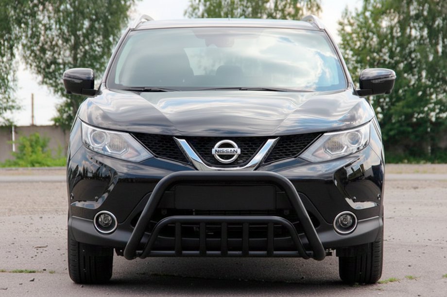 Nissan Qashqai 2014–2021 Karjapuskuri WT002 Black (ruostumaton teräs) Image