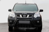Nissan X-trail T31 2007–2014 Etusuojakaari WT002 Black (ruostumaton teräs) kuva 2