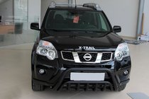 Nissan X-trail T31 2007–2014 Etusuojakaari WT002 Black (ruostumaton teräs) kuva 4