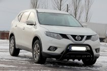 Nissan X-trail T32/Rogue 2014–2021 Karjapuskuri WT002 Black (ruostumaton teräs) kuva 2
