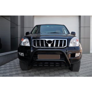 Matala karjapuskuri WT002 Black (ruostumaton teräs) Toyota Land Cruiser Prado 120 2002–2009 kuva 2
