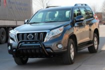 Toyota Land Cruiser Prado 150 2009–2023 Karjapuskuri WT002 Black (ruostumaton teräs) kuva 3