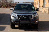 Toyota Land Cruiser Prado 150 2009–2023 Puskurirauta QT007 Black (ruostumaton teräs) kuva 3