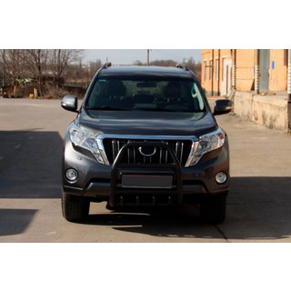 Puskurirauta QT007 Black (ruostumaton teräs) Toyota Land Cruiser Prado 150 2009–2023 kuva 3