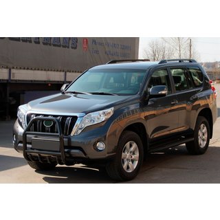 Puskurirauta QT007 Black (ruostumaton teräs) Toyota Land Cruiser Prado 150 2009–2023 kuva 2