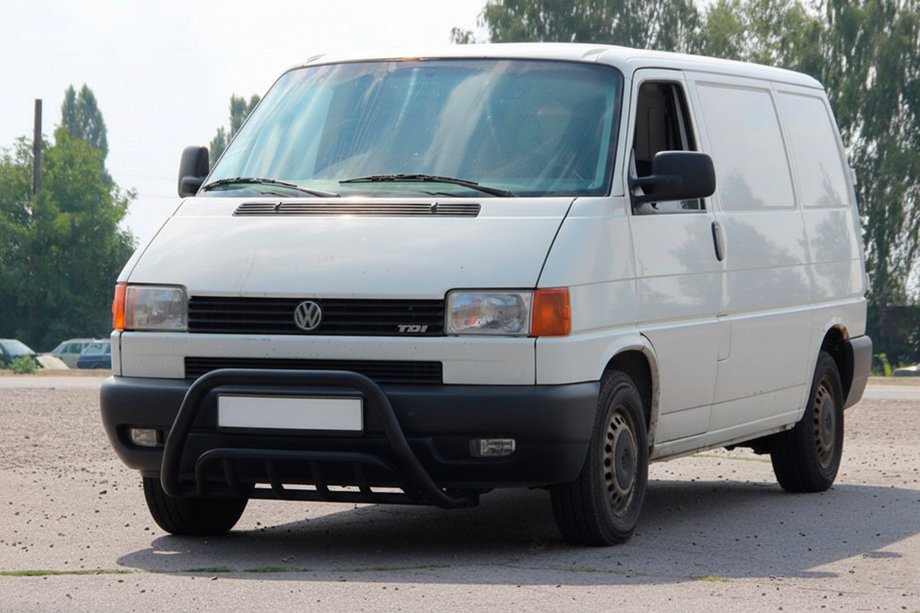 Volkswagen T4 Transporter 1990–2003 Karjapuskuri WT002 60 mm Black (ruostumaton teräs) Image