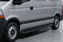Opel Movano 2004–2010 Allmond Black sivuaskelmat (2 kpl, alumiini) kuva 1
