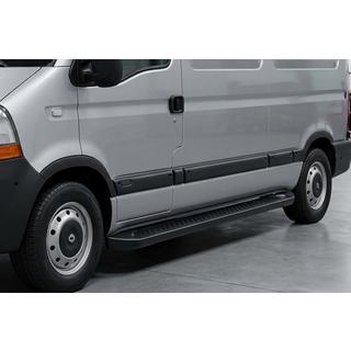 Allmond Black sivuaskelmat (2 kpl, alumiini) kuva 1